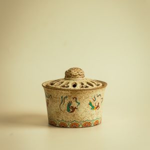 Dunhuang Flying Apsara Ceramic Incense Burner